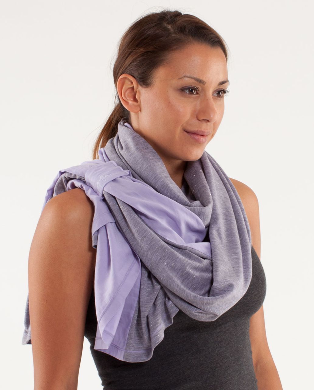 Lululemon Deep Thoughts Scarf - Heathered Lilac /  Lilac