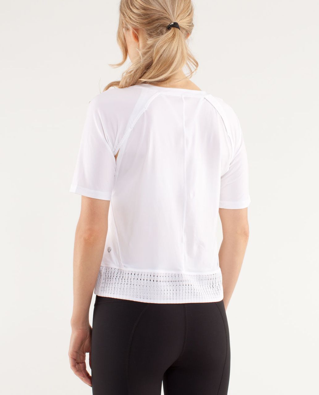 Lululemon Sun Runner Short Sleeve - White