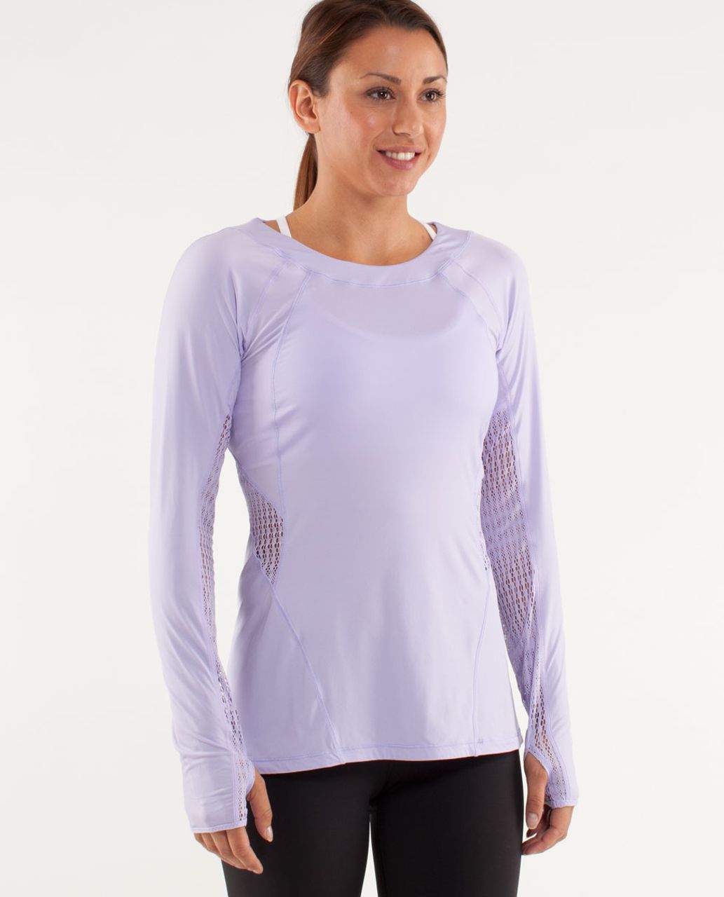 Lululemon Sun Runner Long Sleeve - Lilac