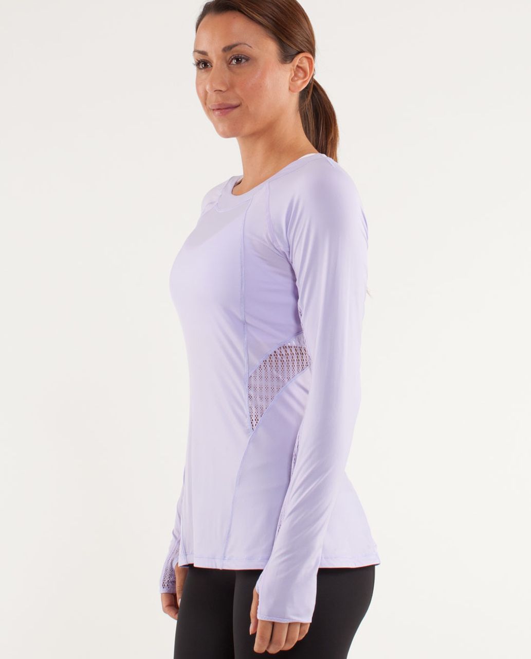 Lululemon Sun Runner Long Sleeve - Lilac