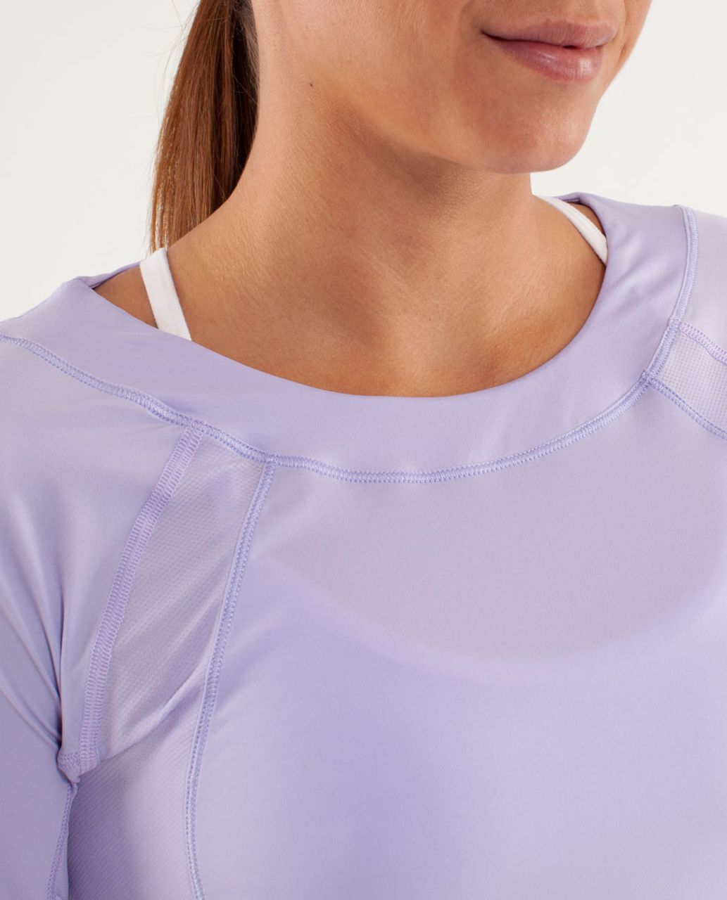 Lululemon Sun Runner Long Sleeve - Lilac