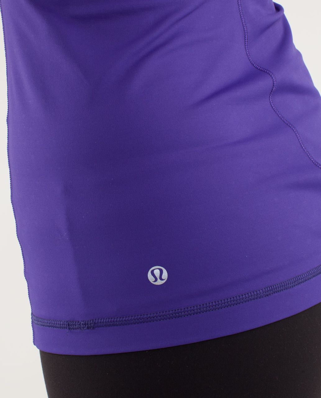 Lululemon Rest Less Tank Heathered Purple Bruised Berry Sports Bra Size: 6