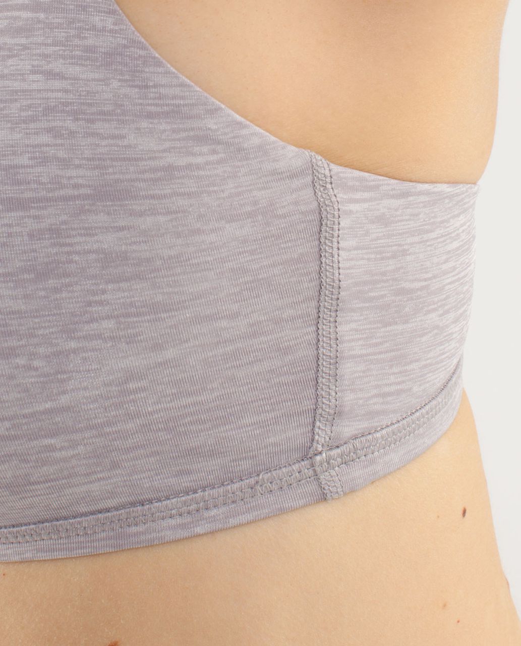 Lululemon Free To Be Bra - Metallic Silver