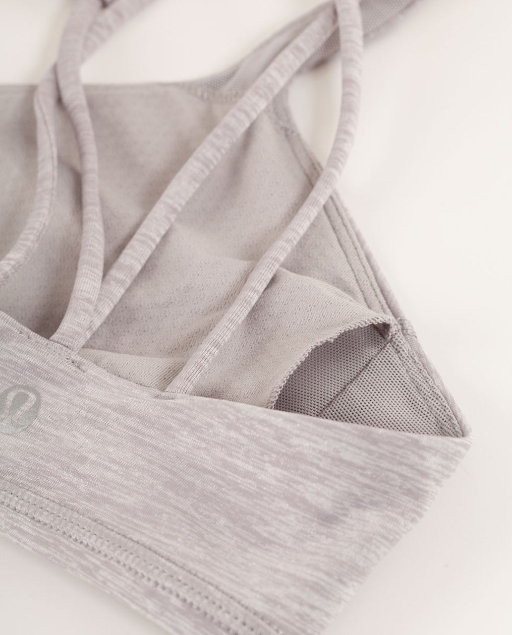 Lululemon Free To Be Bra - Metallic Silver