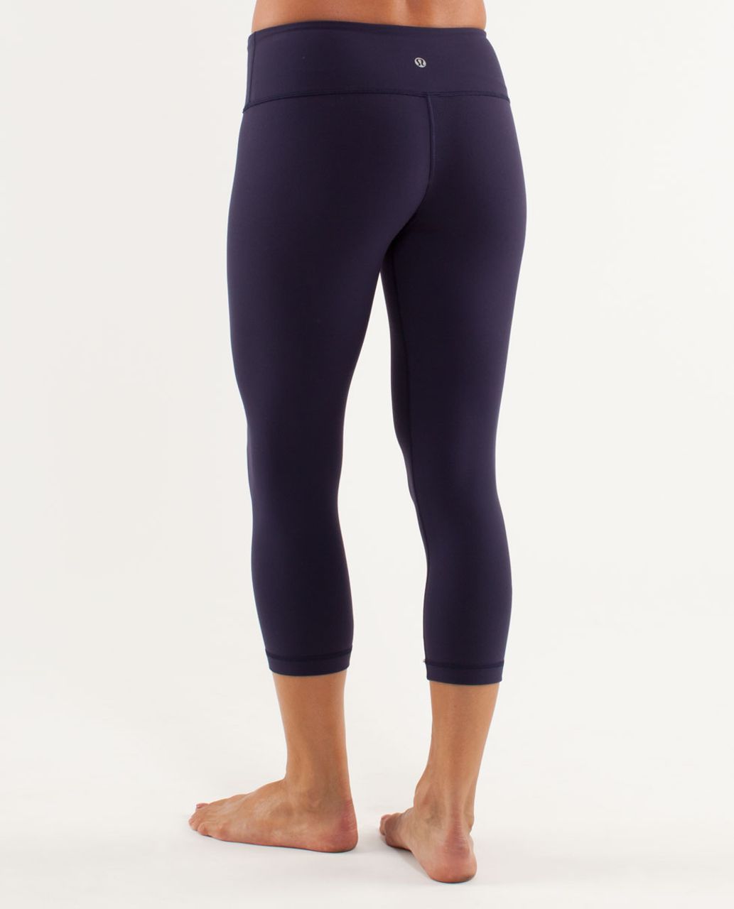 Lululemon Wunder Under Crop - Deep Indigo - lulu fanatics