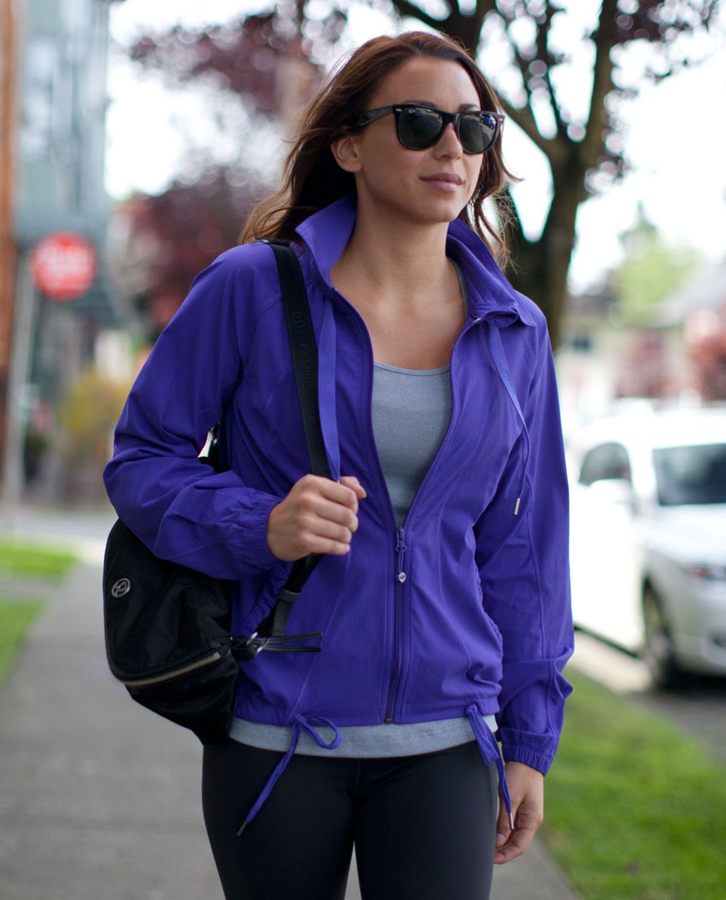 Lululemon Transition Jacket - Bruised Berry