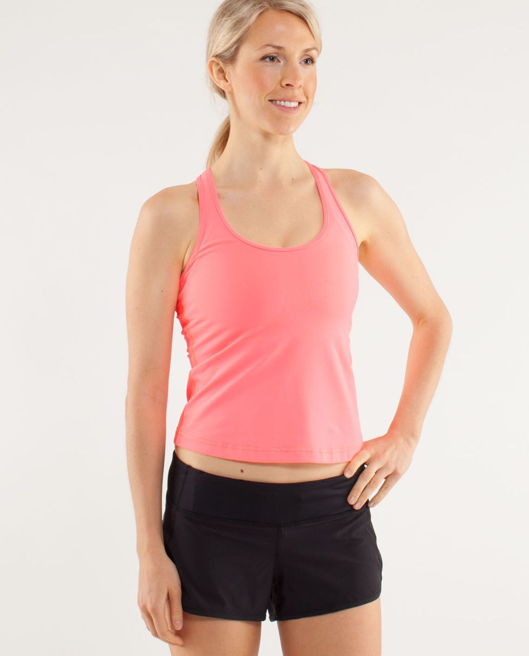 Lululemon Cool Racerback *Racing Length - Flash Light