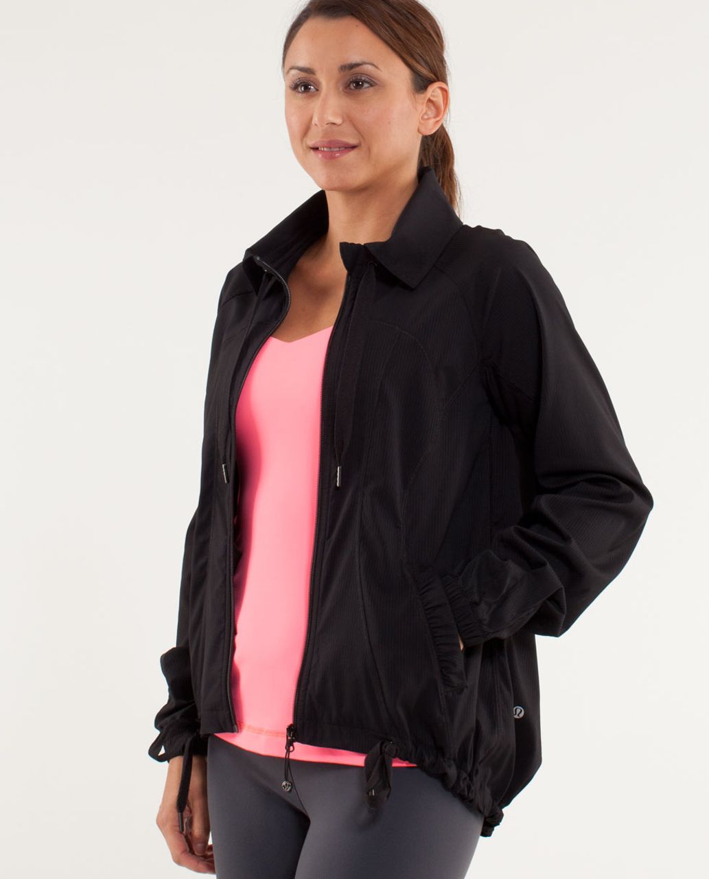 Lululemon Transition Jacket Full Zip Lightweight Bruised Berry Size 6