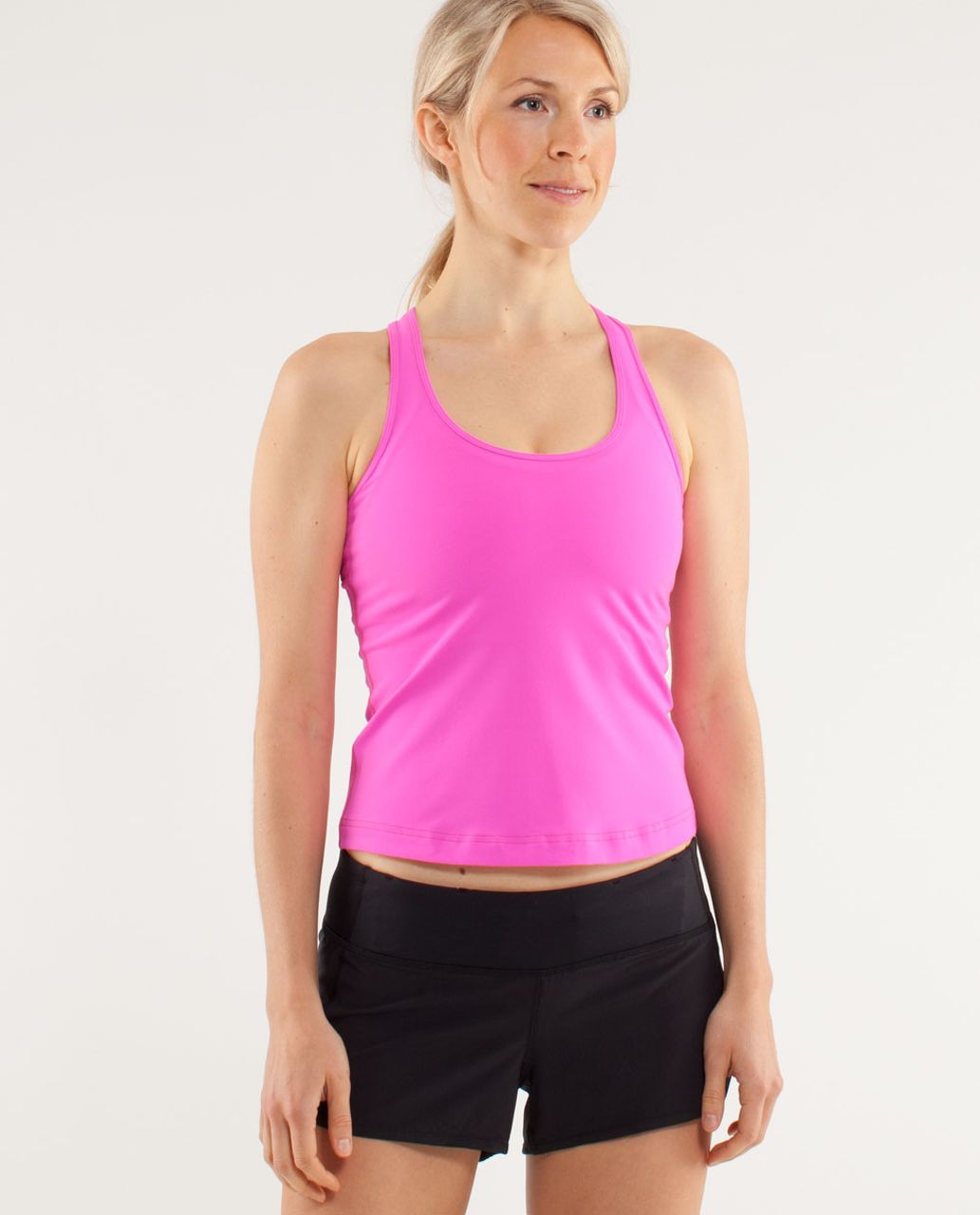 Lululemon Cool Racerback *Racing Length - Pow Pink