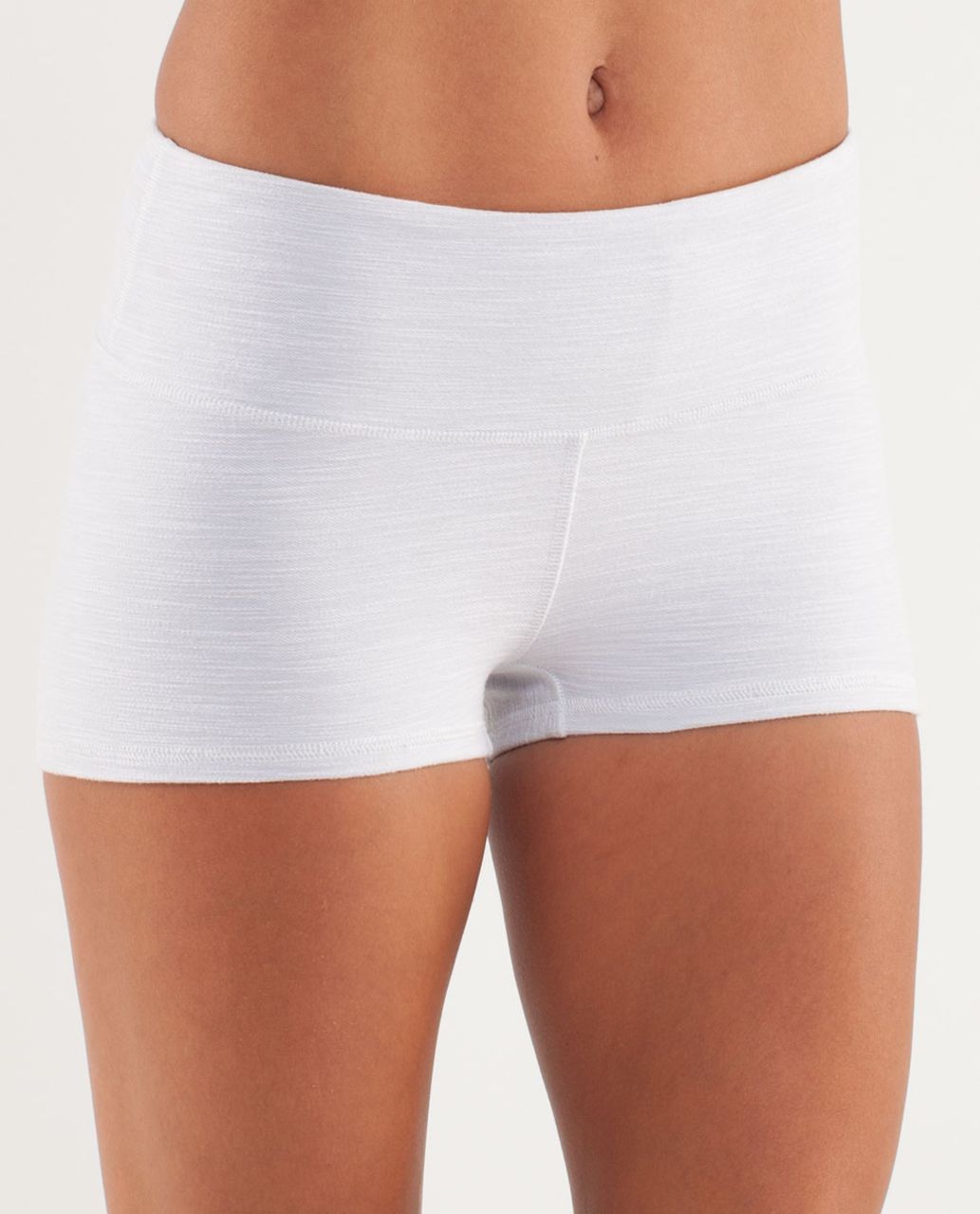 Lululemon Boogie Short *Denim - White Slub Denim