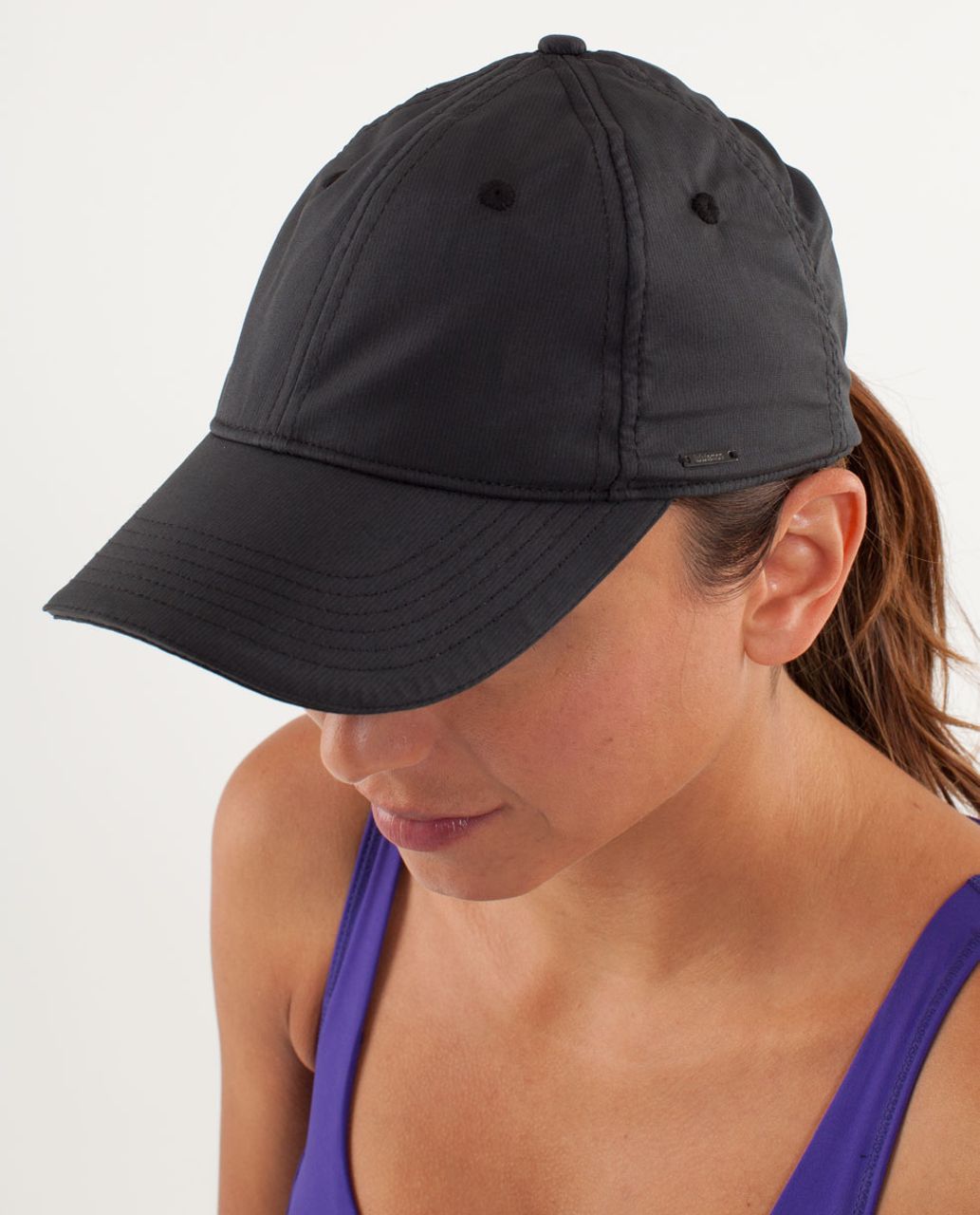 womens black baseball hat