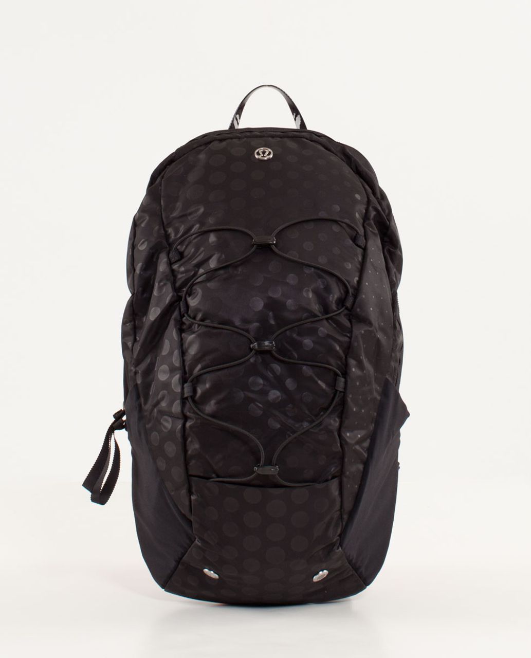 Lululemon Run From Work Backpack - Faded Dot Embossed Black