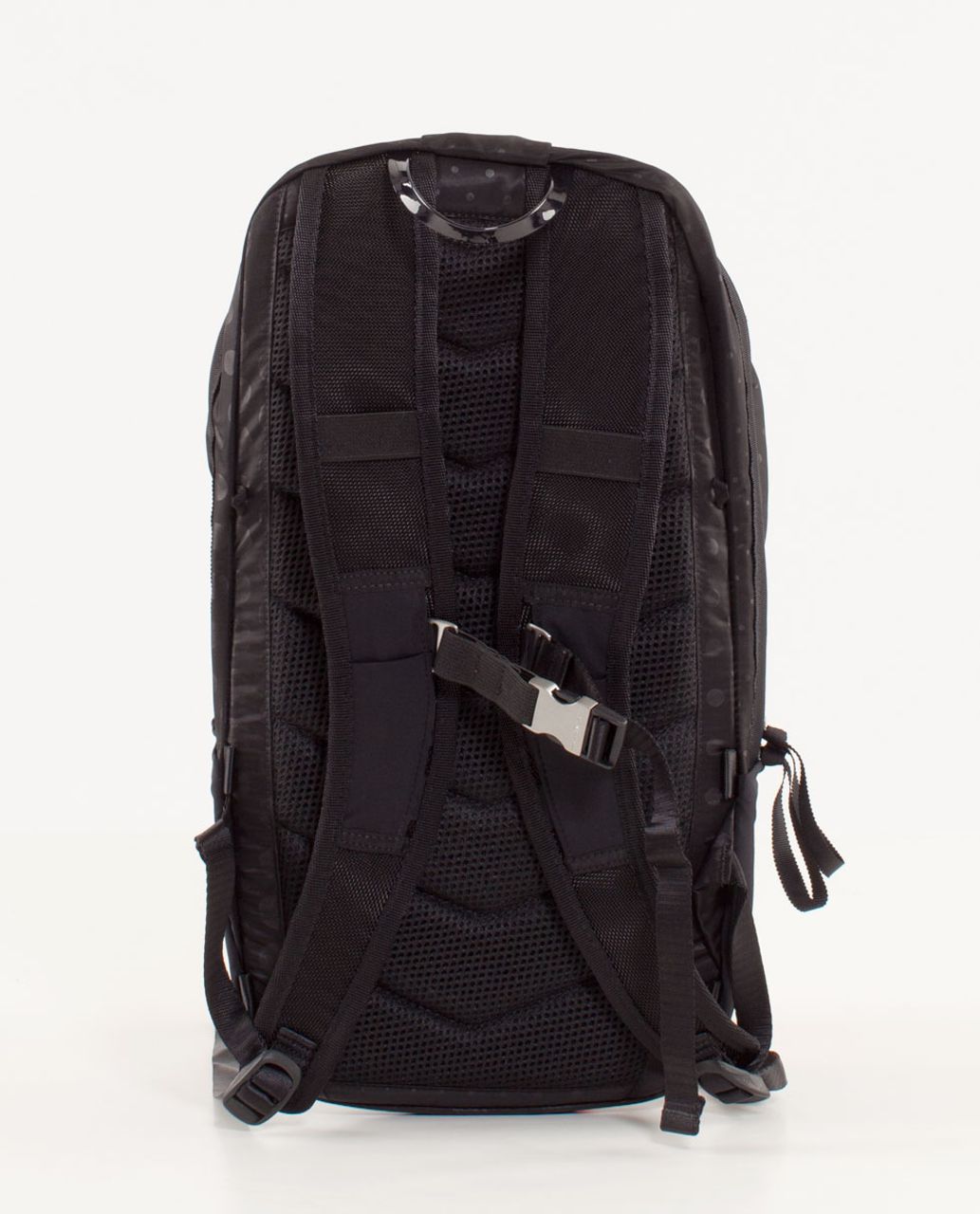 Lululemon Run From Work Backpack - Faded Dot Embossed Black