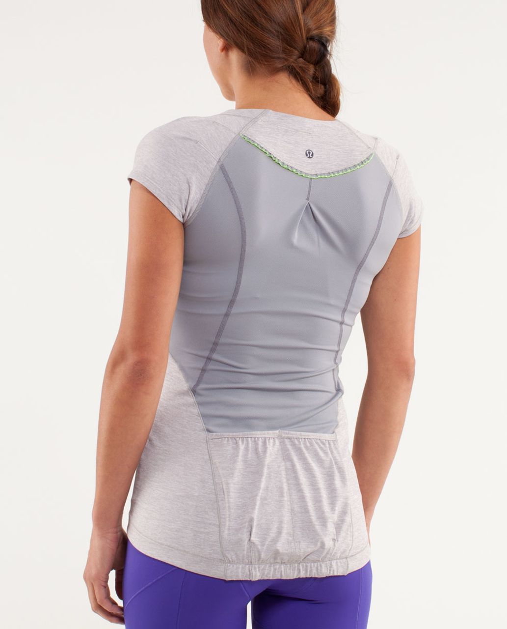 Lululemon Presta Jersey - Metallic Silver / Fossil