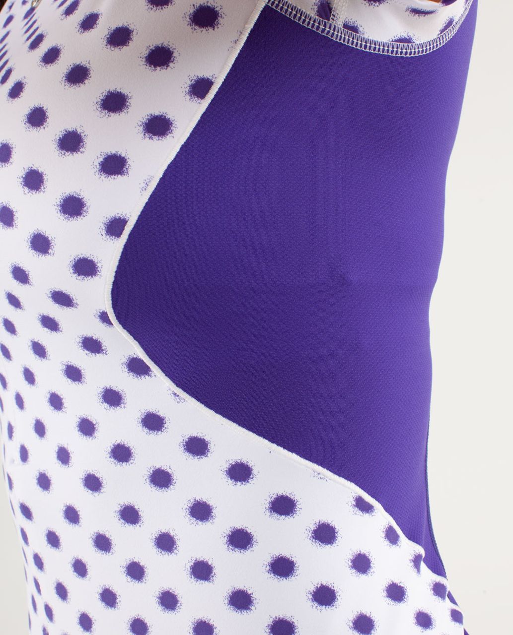 Lululemon Presta Jersey - High Noon Dot White / Bruised Berry