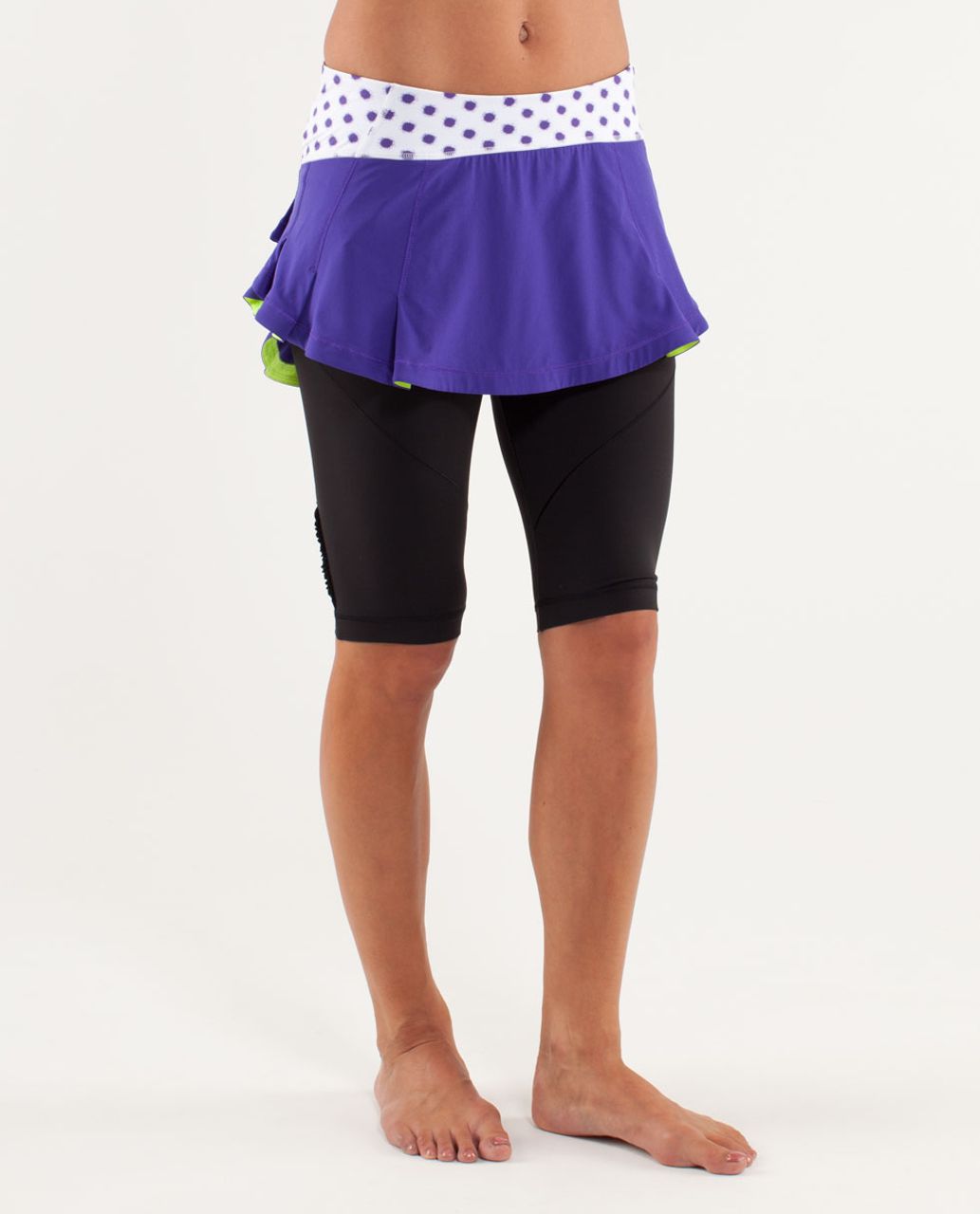 Lululemon Presta Skirt - Bruised Berry / High Noon Dot White / Bruised Berry