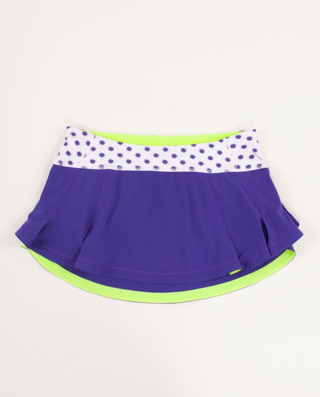 Lululemon Presta Skirt - Bruised Berry / High Noon Dot White / Bruised Berry