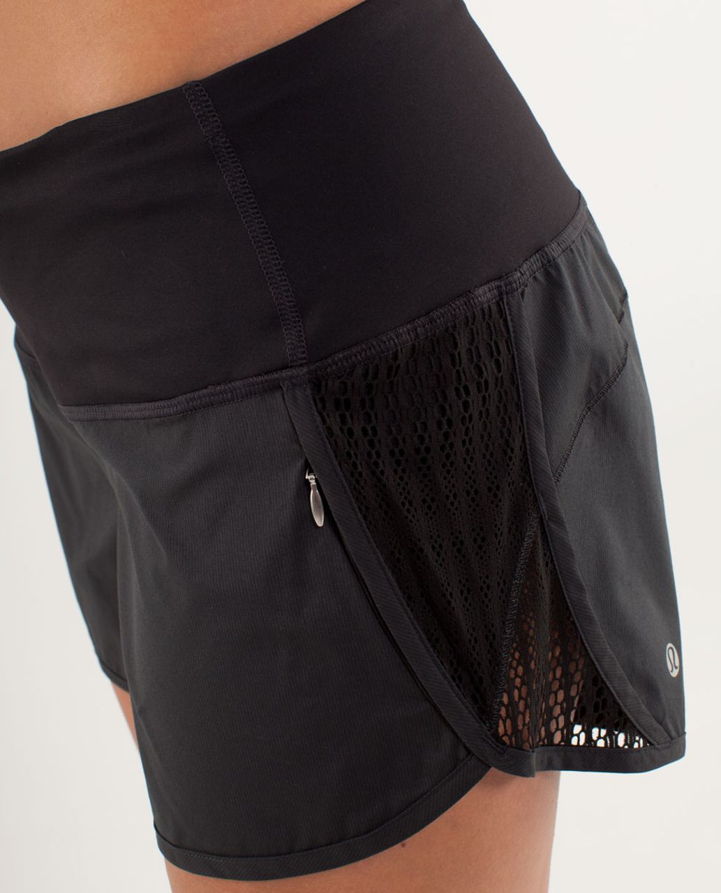 Lululemon Run:  Sun Sprinter Short - Black