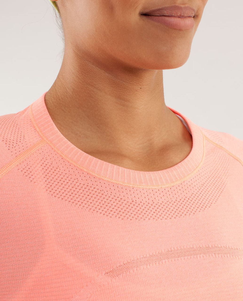 Lululemon Run:  Swiftly Tech Long Sleeve - Pop Orange