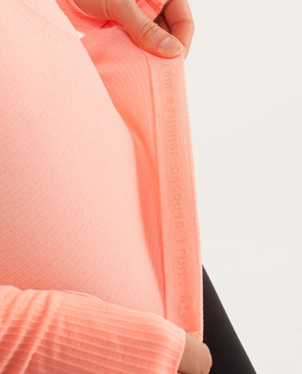 Lululemon Run:  Swiftly Tech Long Sleeve - Pop Orange