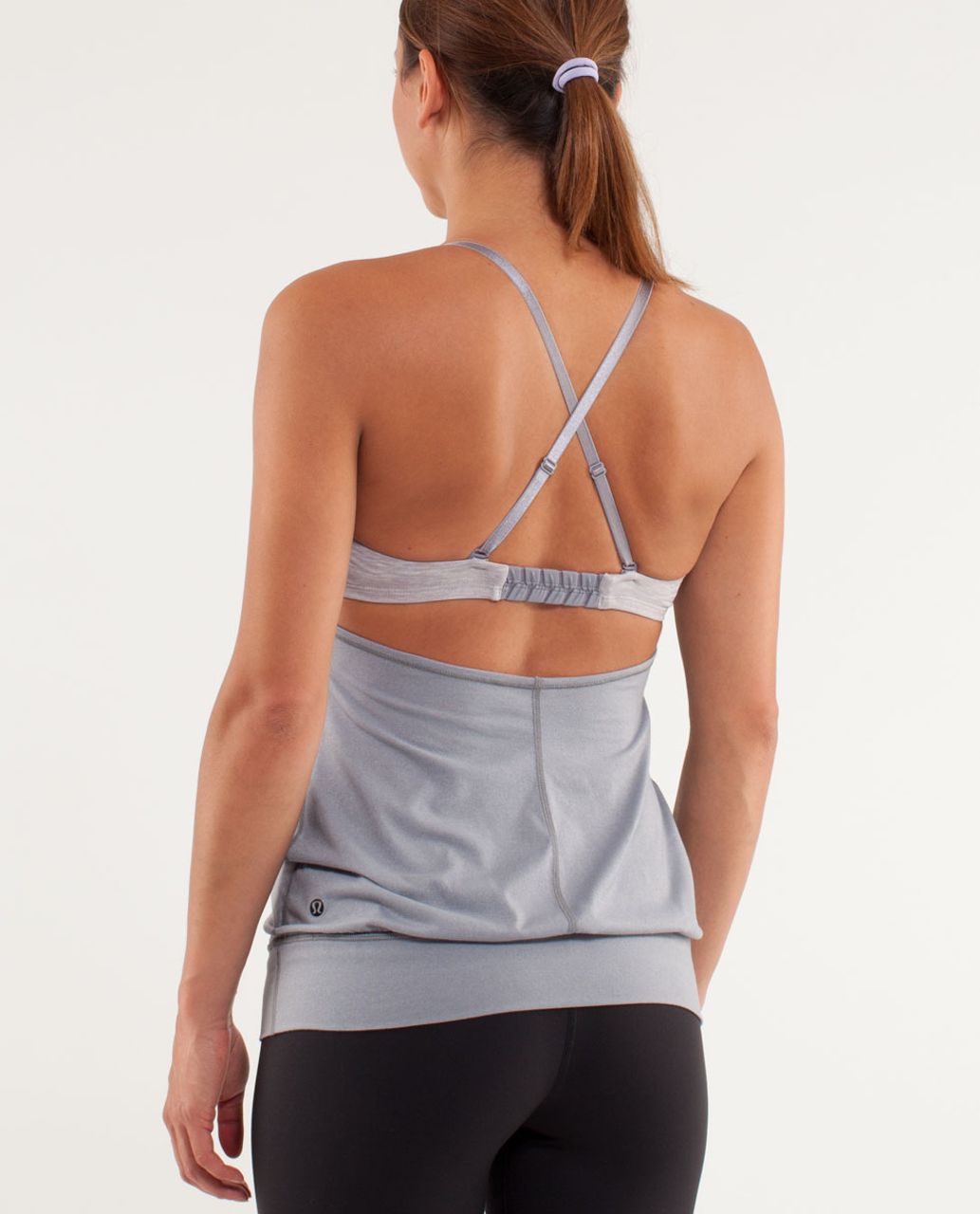 Lululemon Hot But Not Tank - Fossil / Metallic Silver