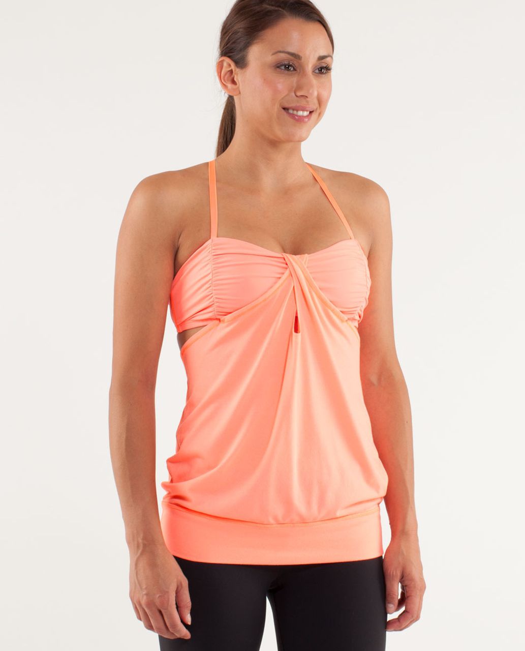 Lululemon Hot But Not Tank - Pop Orange