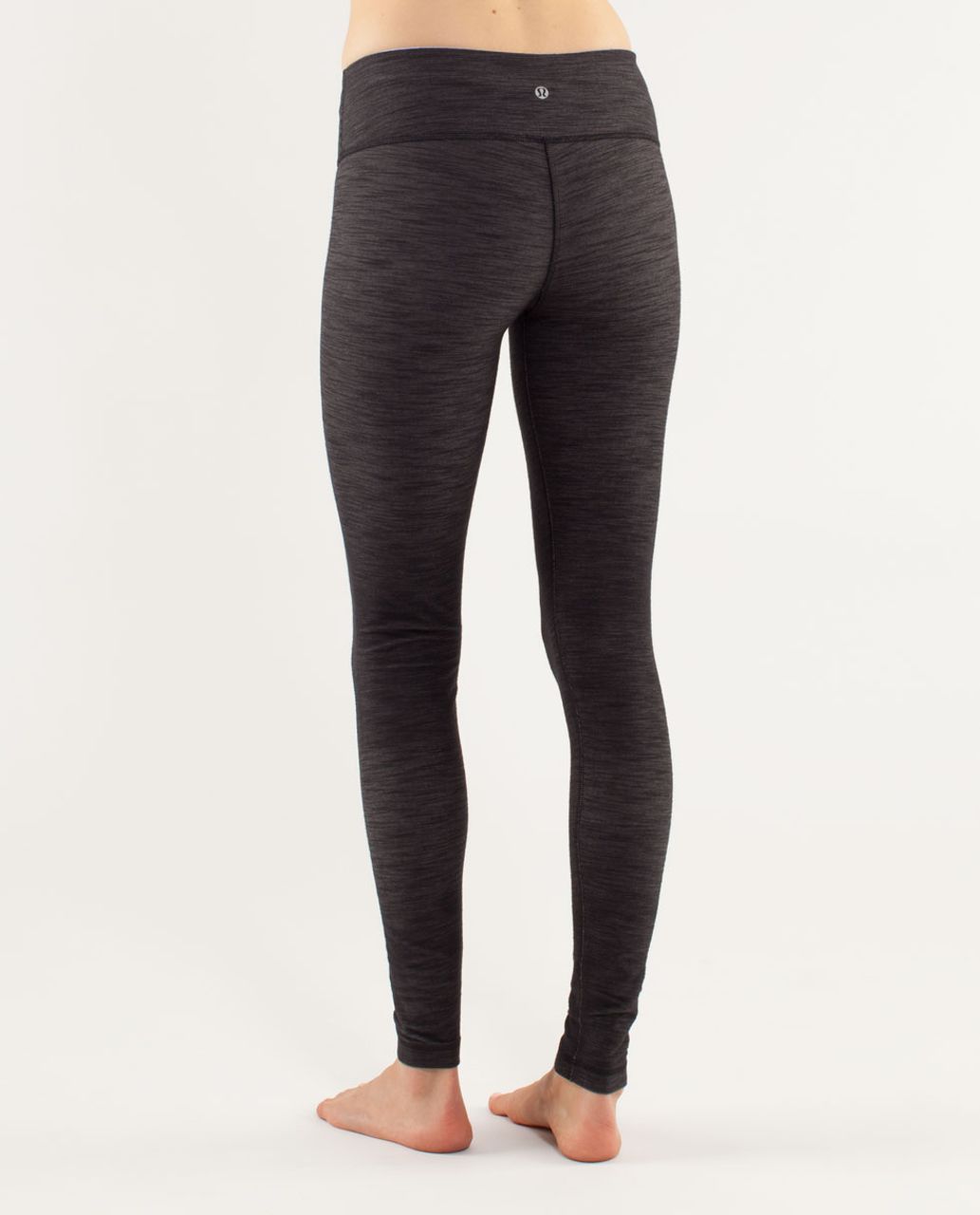 Lululemon Wunder Under Pant *Denim - Black Slub Denim / Lilac - lulu ...