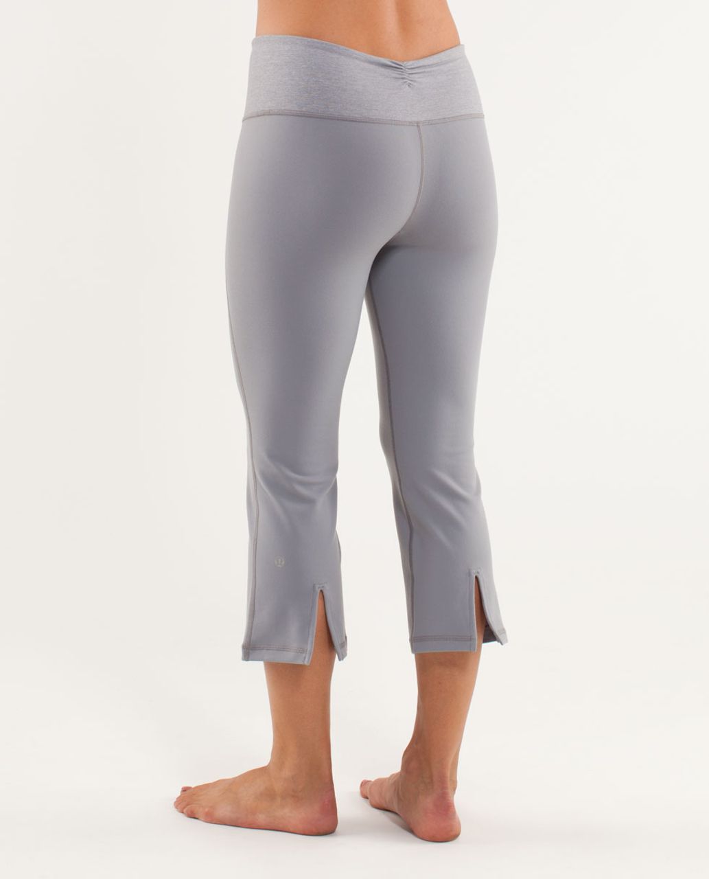 Lululemon Gather & Crow Crop - Fossil /  Heathered Fossil