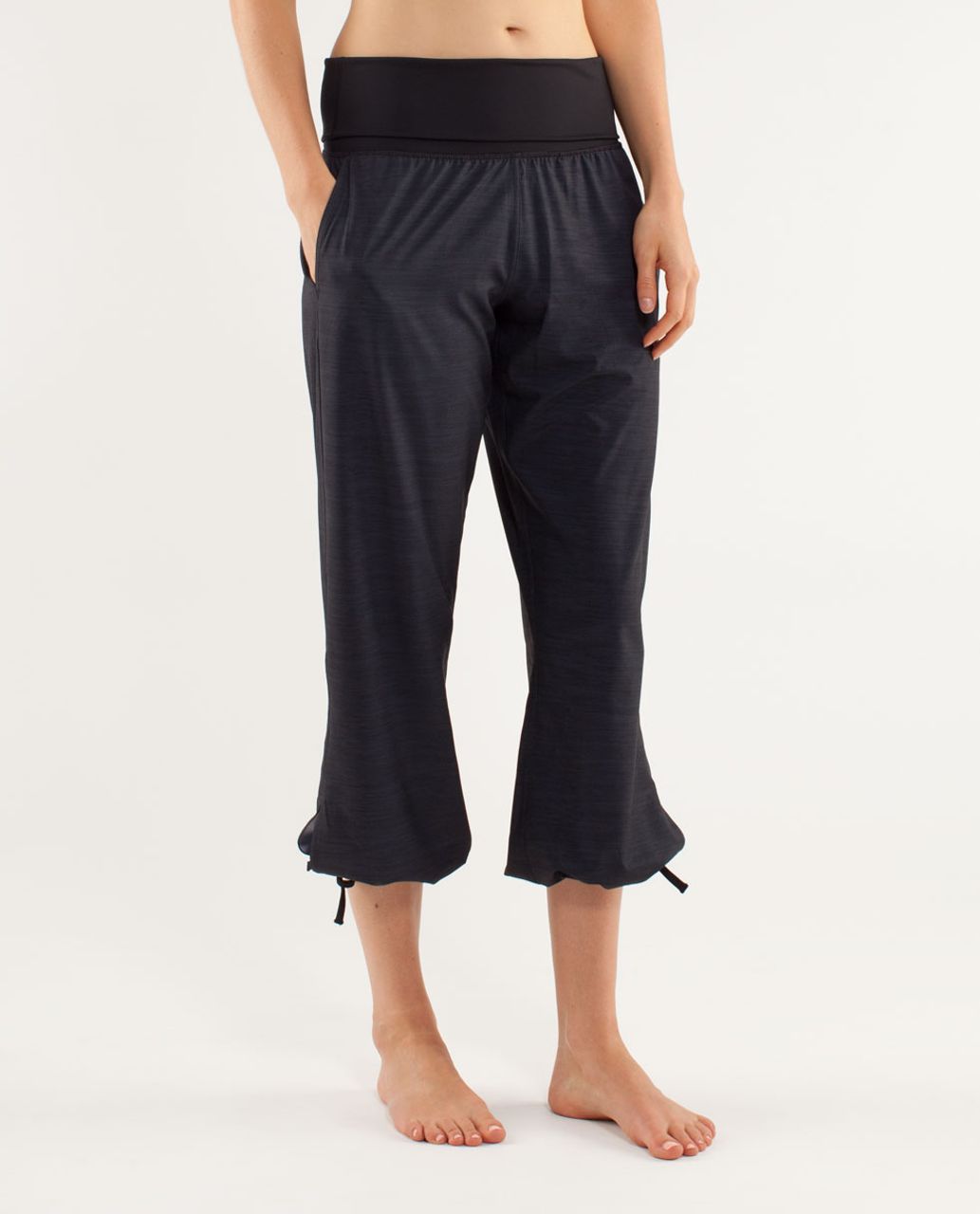 Lululemon Om Pant - Commuter Denim Black / Black