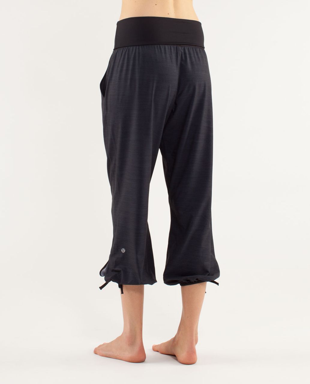 Lululemon Om Pant - Commuter Denim Black / Black