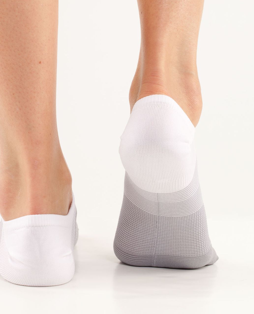 Lululemon Women's Featherweight Sock - Fossil White Gradient