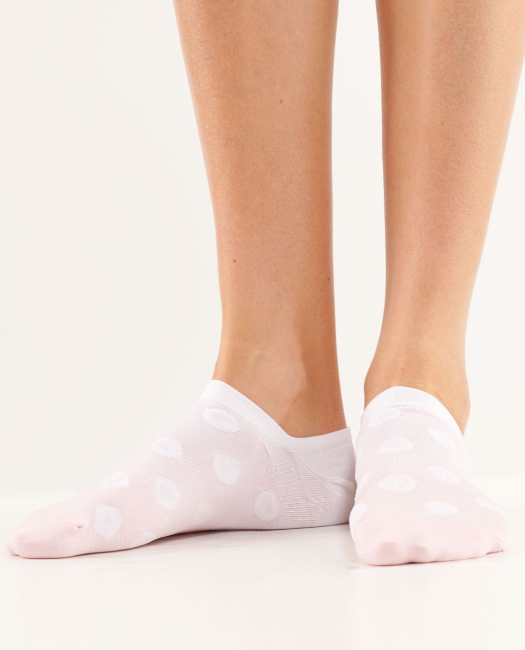 Lululemon Women's Featherweight Sock - Blush Quartz / Blush Quartz Gradient Dot