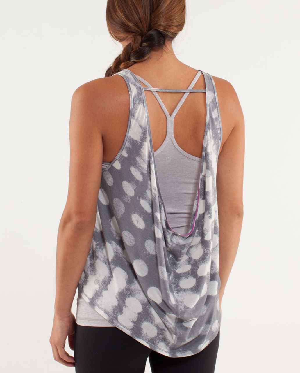 Lululemon Wandering Yogi Tank - Seaside Dot Burnout Fossil