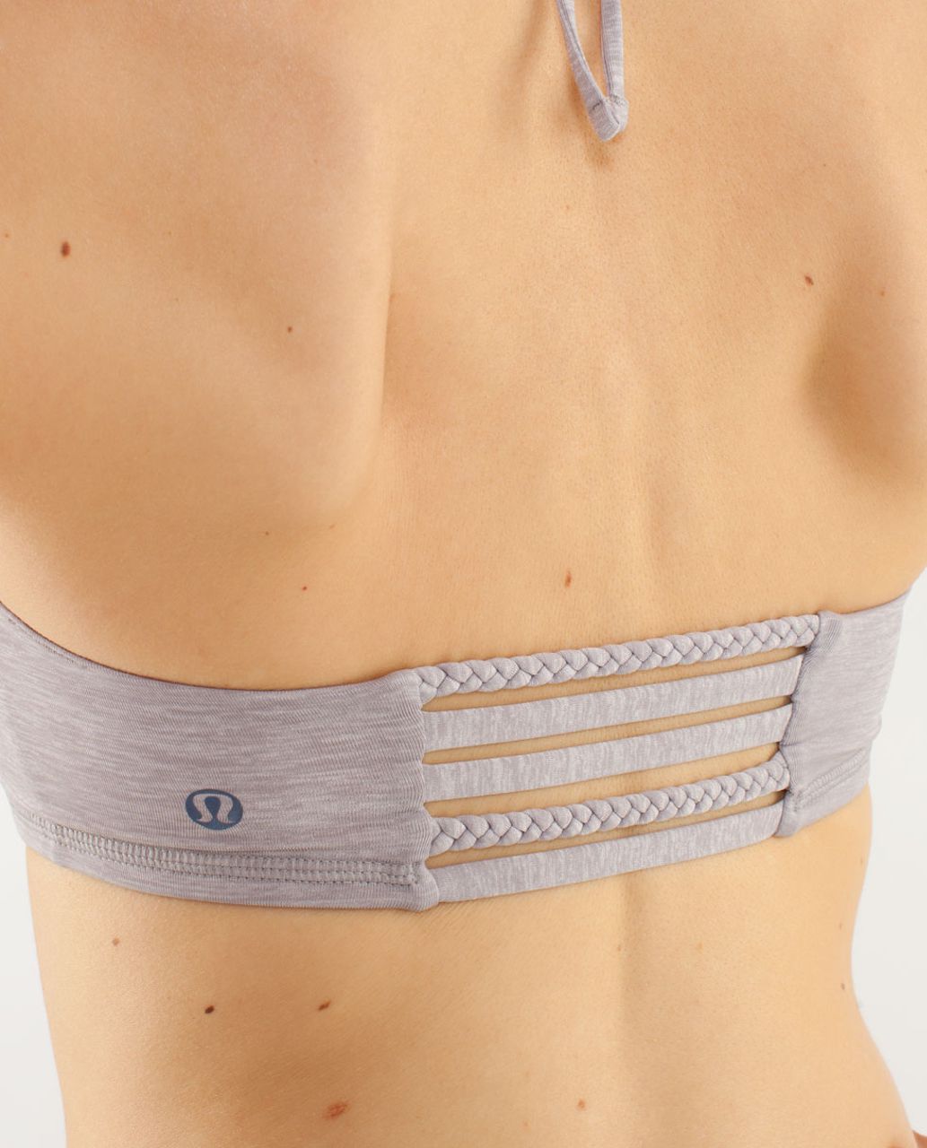 Lululemon Wandering Yogi Bra - Metallic Silver