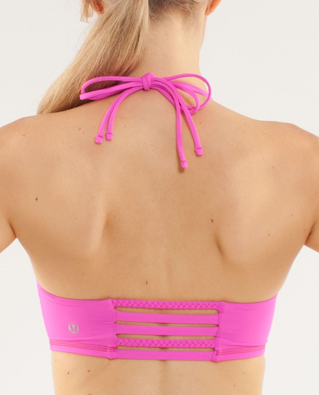 Lululemon Wandering Yogi Bra - Pow Pink - lulu fanatics