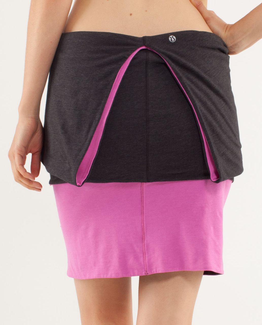 Lululemon Covers It All Dress - Pow Pink / Heathered Charcoal