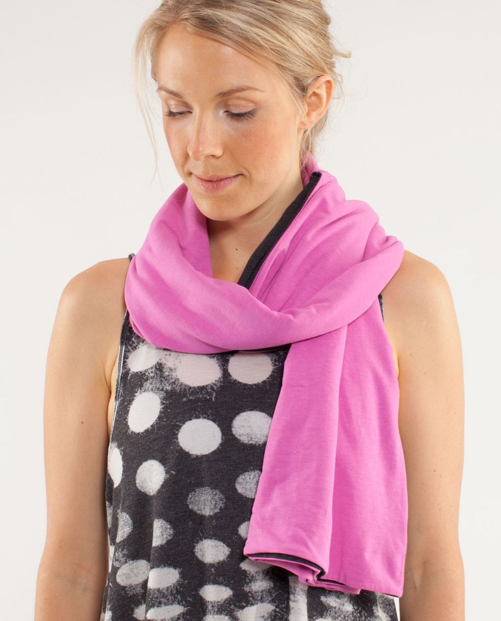 Lululemon Covers It All Dress - Pow Pink / Heathered Charcoal