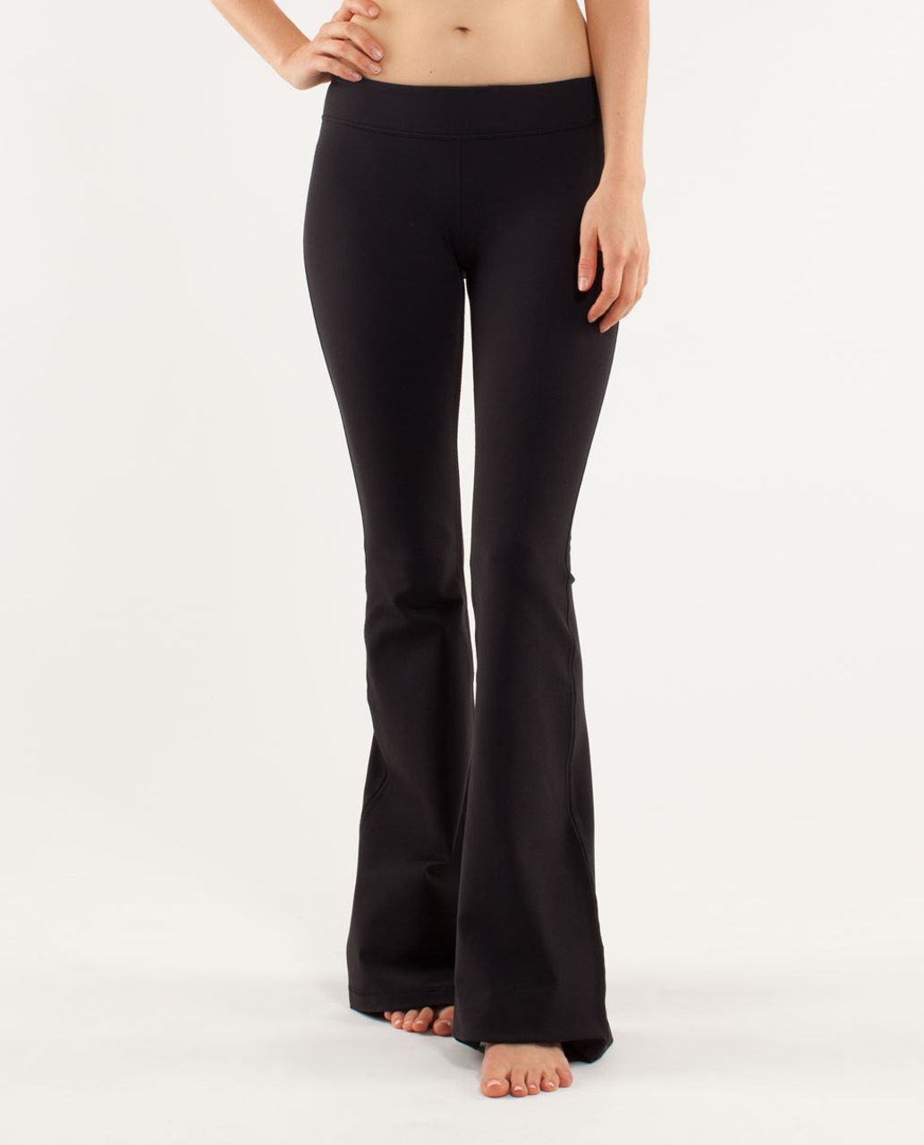 Lululemon Wanderful Flare Pant - Black - lulu fanatics