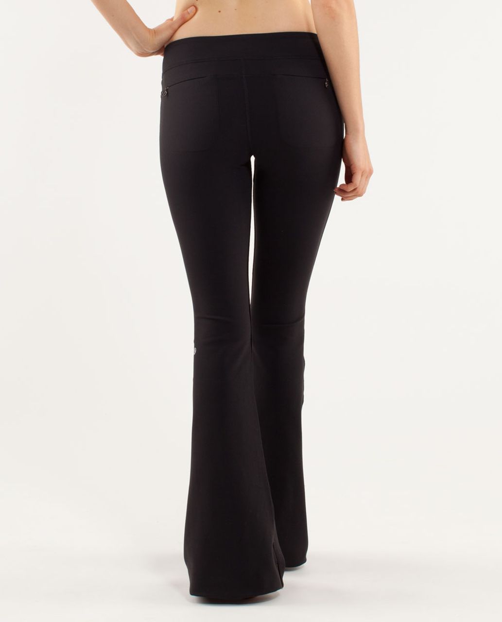 lululemon athletica, Pants & Jumpsuits, Lululemon Black Flared Leggings