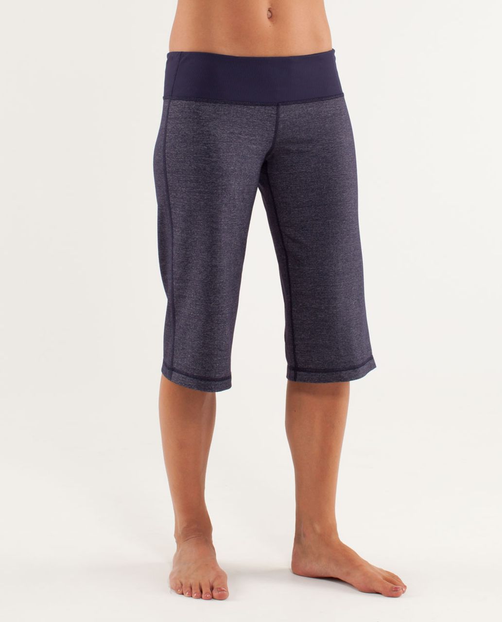 Lululemon Clam Digger II - Heathered Deep Indigo