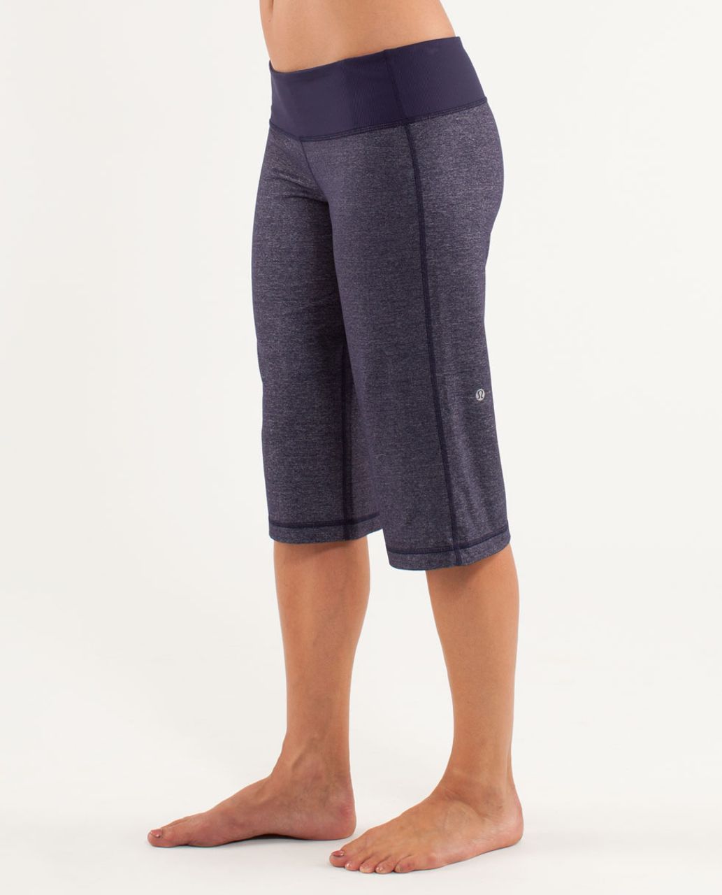 Lululemon Clam Digger II - Heathered Deep Indigo