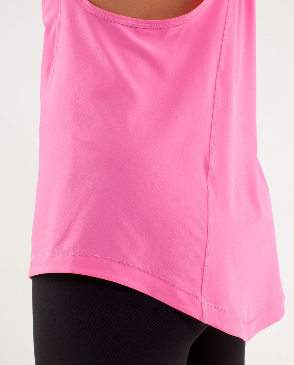 Lululemon Run:  For Your Money Tank - Pow Pink Light