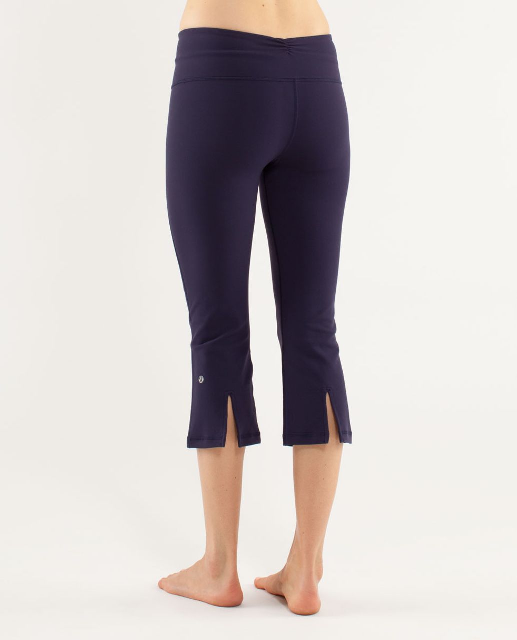 Lululemon Gather & Crow Crop - Deep Indigo / Mirage Deep Indigo