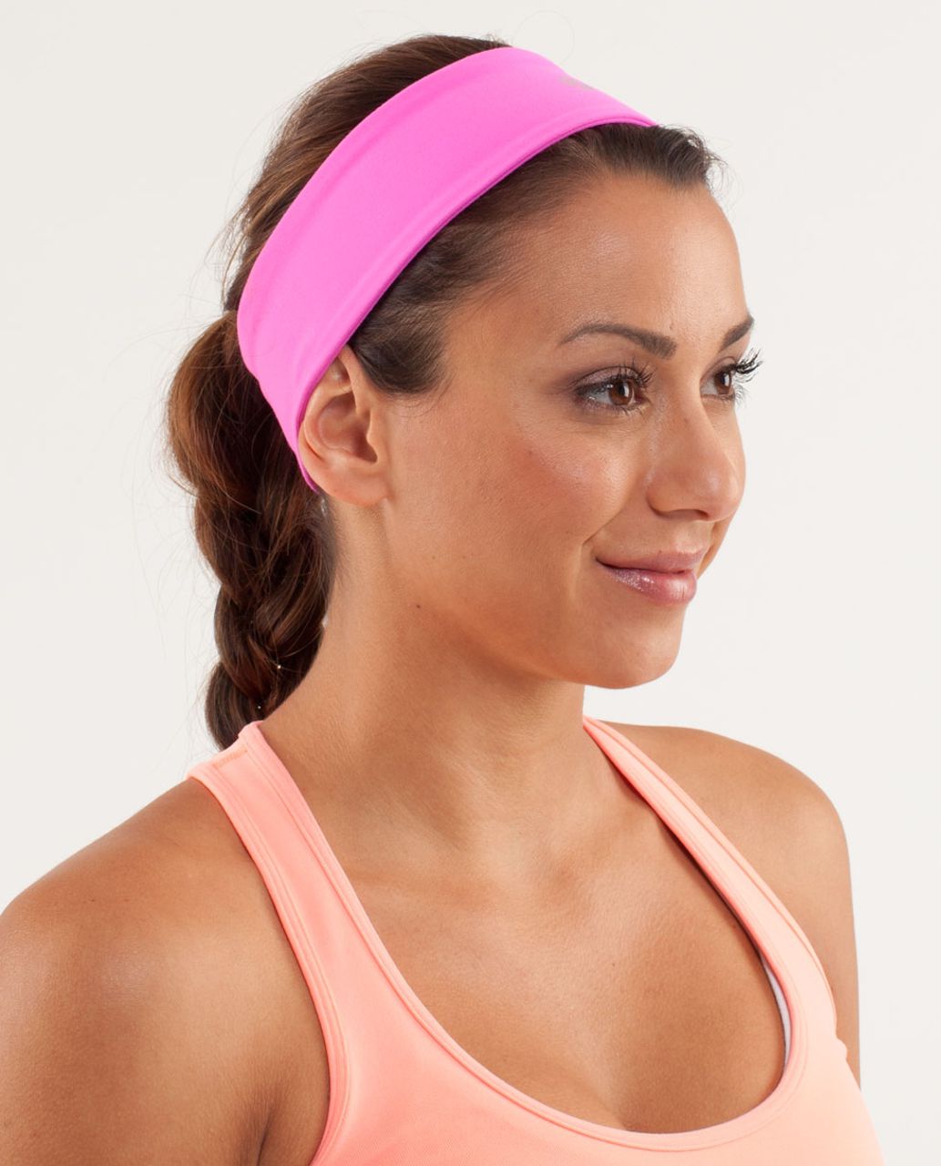 Lululemon Lucky Luon Headband - Pow Pink