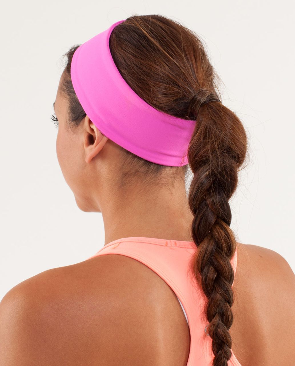 Lululemon Lucky Luon Headband - Pow Pink