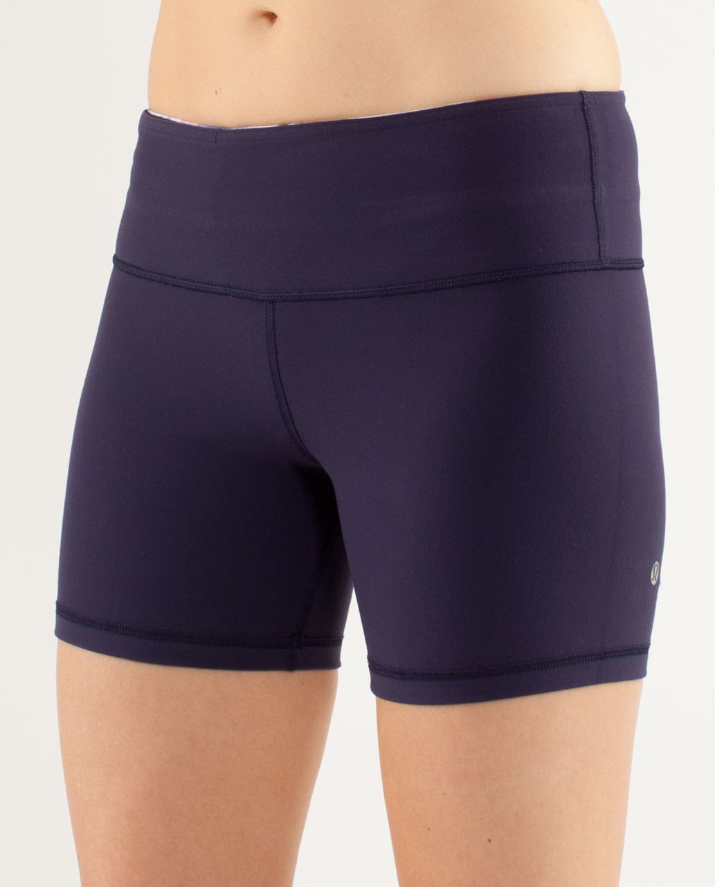 Lululemon Reverse Groove Short (Regular) - Deep Indigo / Mirage Deep Indigo