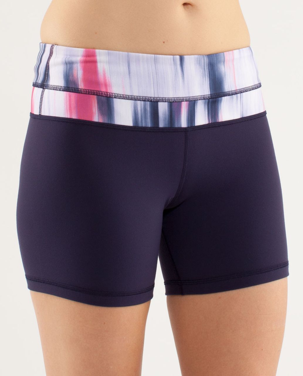 Lululemon Reverse Groove Short (Regular) - Deep Indigo / Mirage Deep Indigo