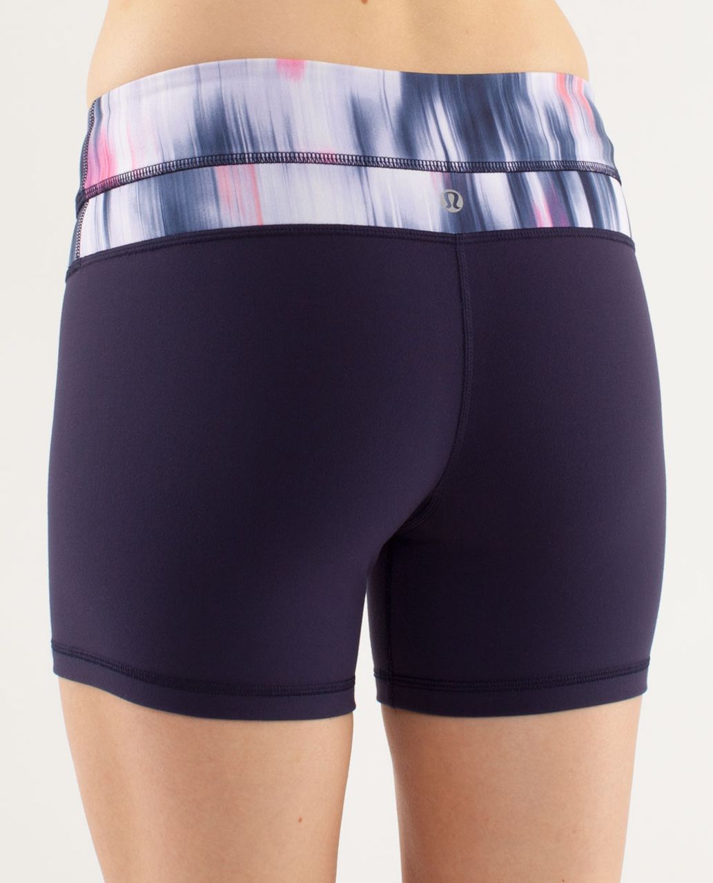 Lululemon Reverse Groove Short (Regular) - Deep Indigo / Mirage Deep Indigo