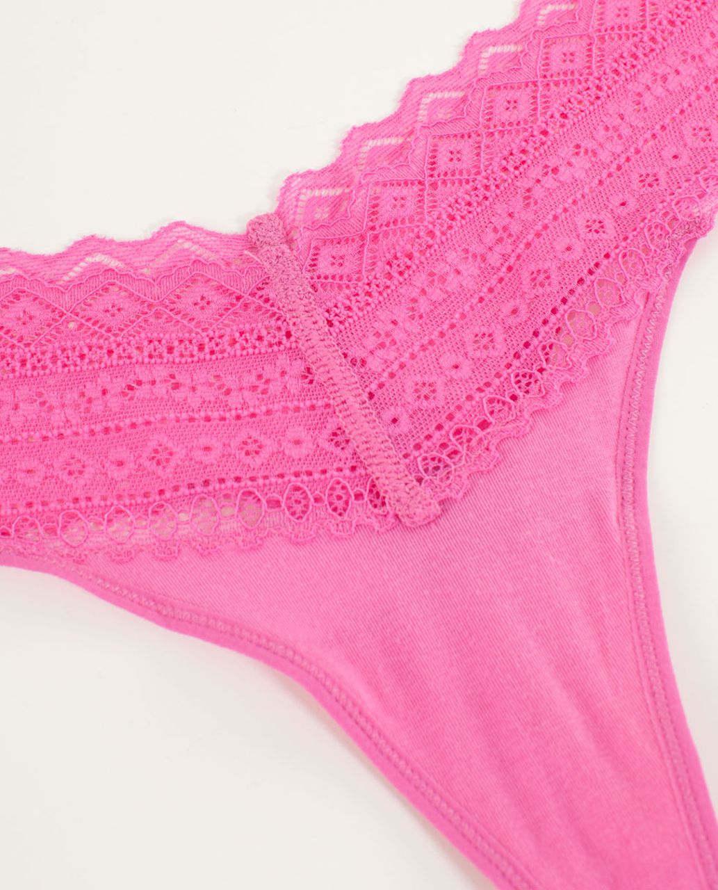 Lululemon Foxy Lulu Thong - Pow Pink