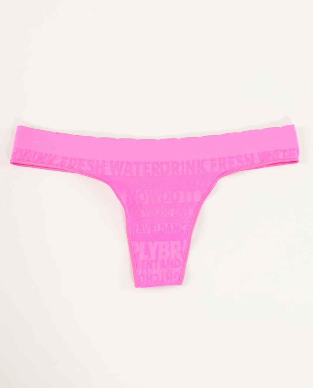 Lululemon Premium Technithong - Pow Pink